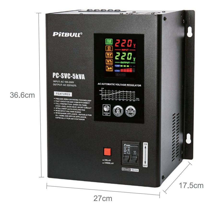 PC-SVC130-12kVA Hinorms Servo Automatic Voltage Stabilizer